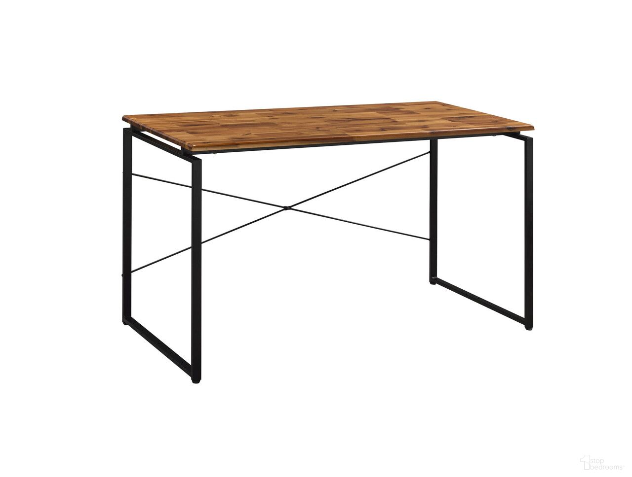 The appearance of 47 Inch Writing Desk In Black and Brown designed by Homeroots in the modern / contemporary interior design. This black and brown piece of furniture was selected by 1StopBedrooms from to add a touch of cosiness and style into your home. Sku: 491459. Material: Wood.
