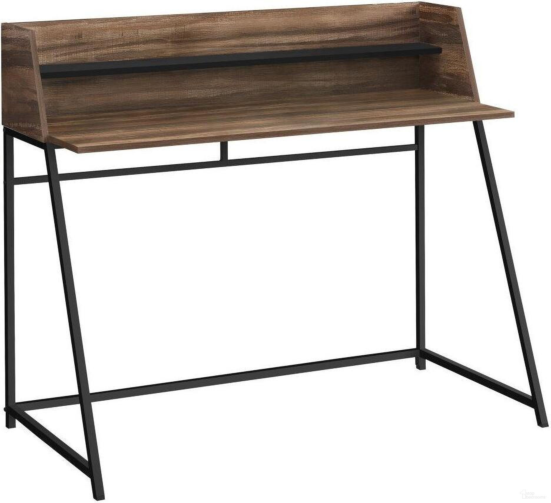 The appearance of 48 Inch Computer Desk In Brown Reclaimed Wood I 7548 designed by Monarch Specialties in the modern / contemporary interior design. This brown piece of furniture was selected by 1StopBedrooms from to add a touch of cosiness and style into your home. Sku: I 7548. Material: Metal.
