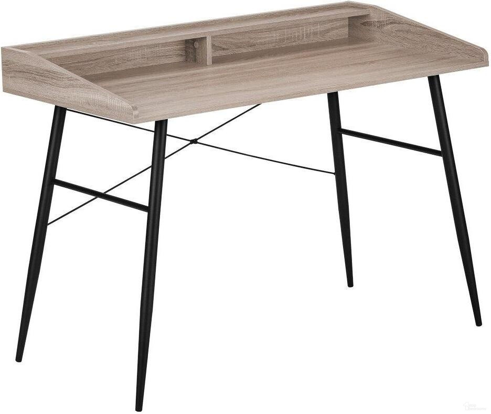48 Inch Computer Desk In Dark Taupe I 7536