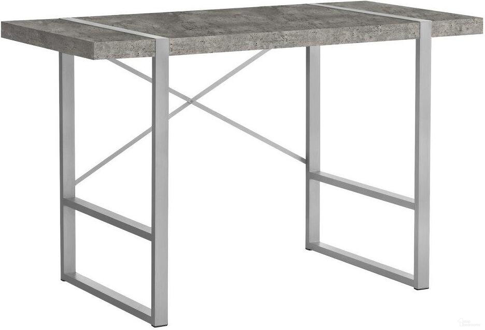 48 Inch Computer Desk In Light Grey