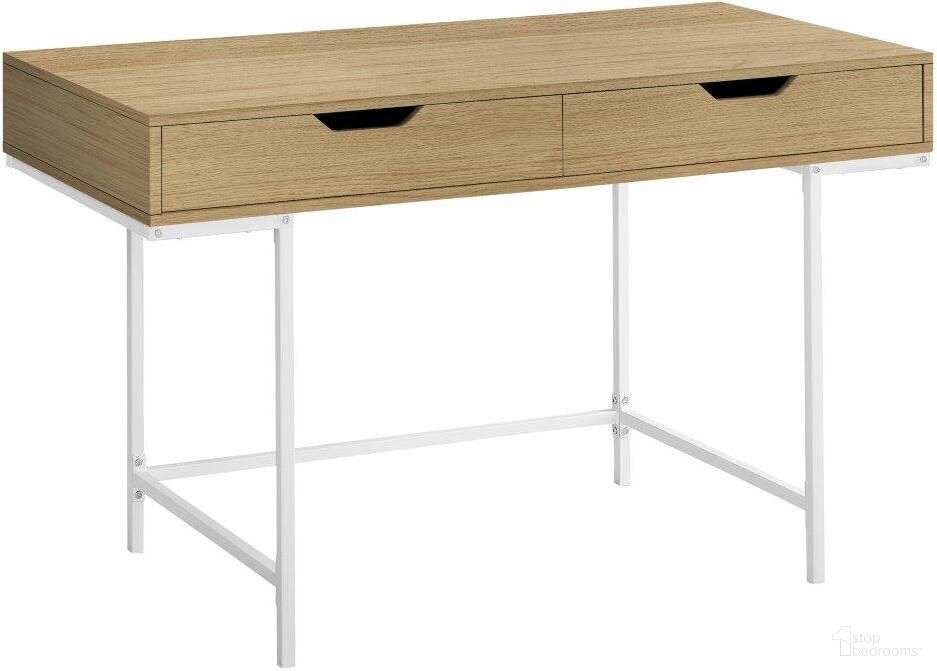 48 Inch Computer Desk In Natural I 7569