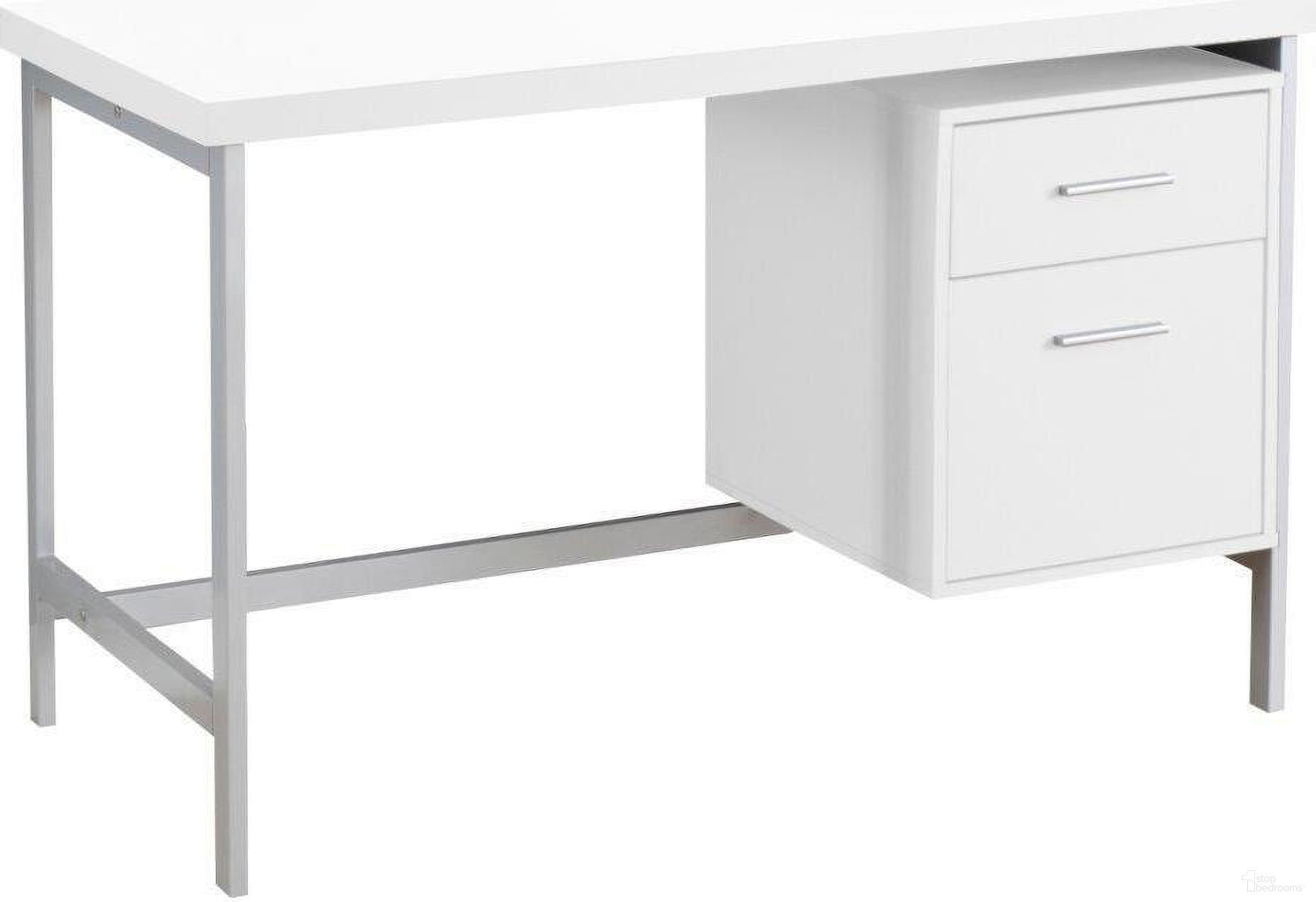 48 Inch Computer Desk In White I 7149