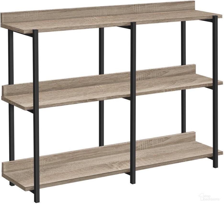 The appearance of 48 Inch Dark Taupe And Black Metal Console designed by Monarch Specialties in the modern / contemporary interior design. This dark taupe piece of furniture was selected by 1StopBedrooms from to add a touch of cosiness and style into your home. Sku: I 2218. Material: Metal.