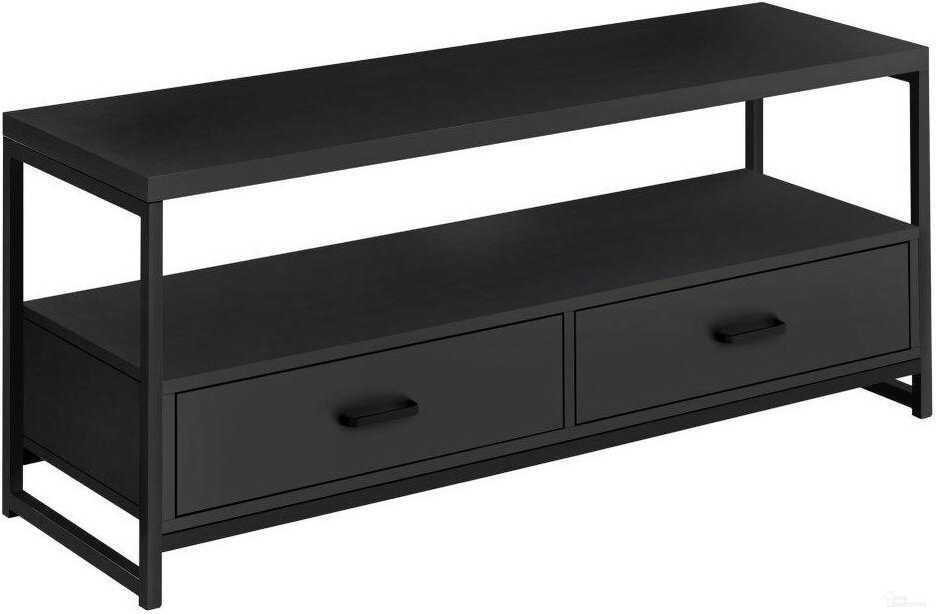 48 Inch Tv Stand In Black I 2870