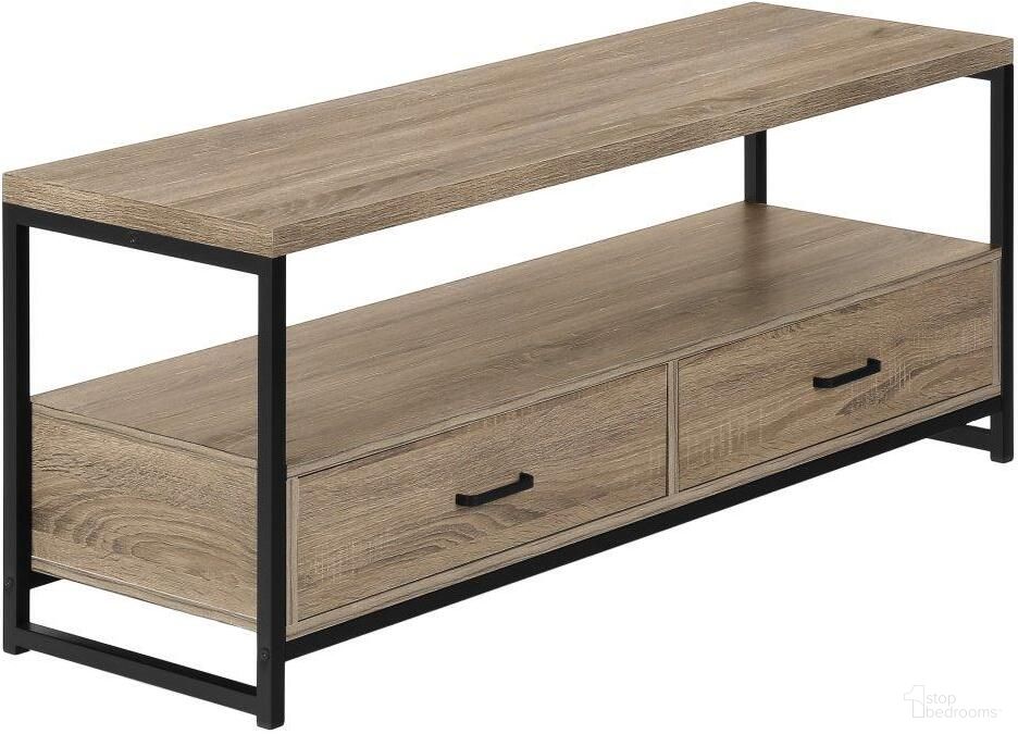 48 Inch Tv Stand In Dark Taupe I 2872