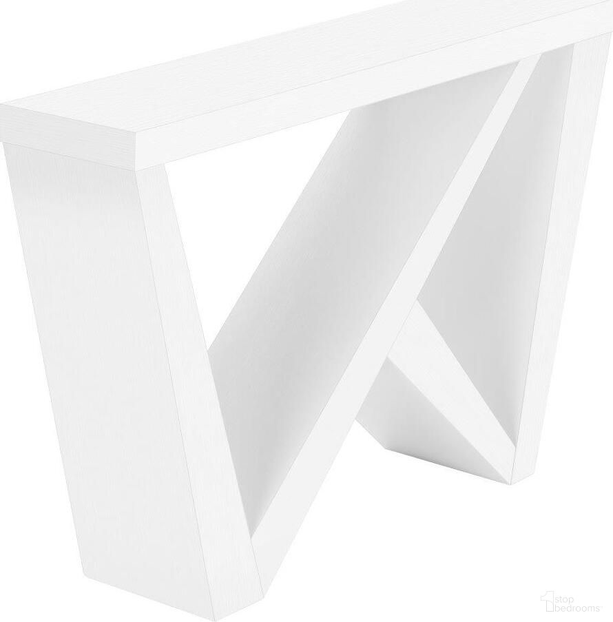 48 Inch White Hall Console