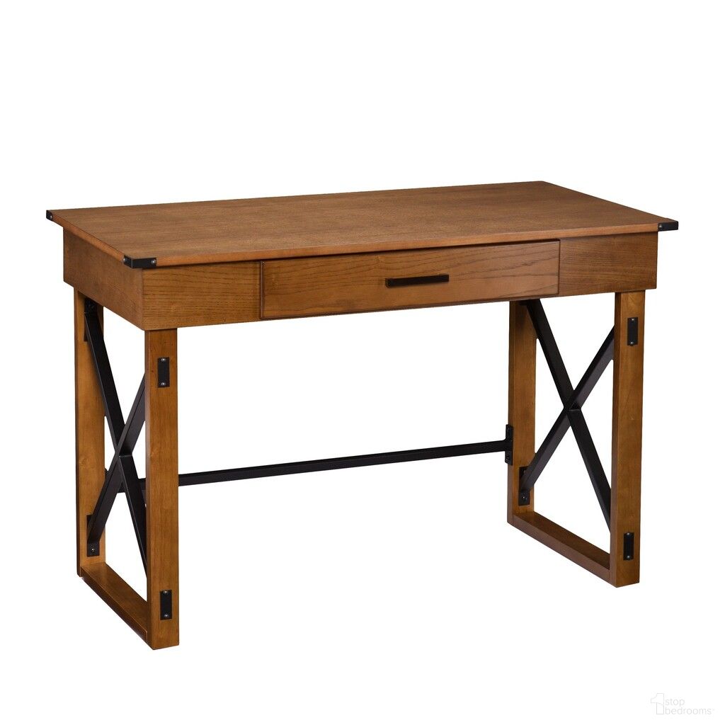 The appearance of 49 Inch Adjustable Standing Desk Converter In Natural designed by Homeroots in the modern / contemporary interior design. This natural piece of furniture  was selected by 1StopBedrooms from  to add a touch of cosiness and style into your home. Sku: 402081. Material: Wood.