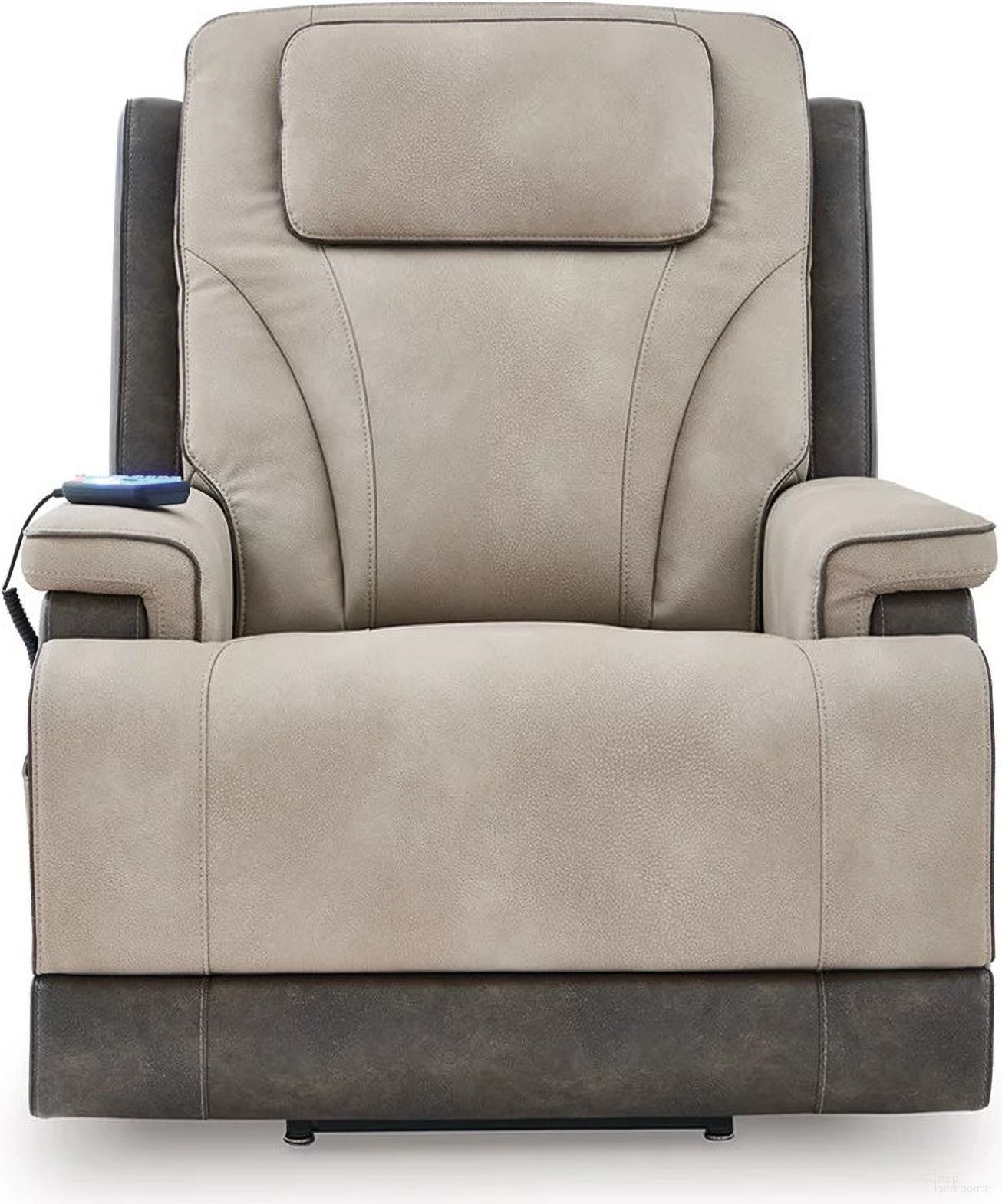 The appearance of 4Z-Relax Retreat Power Lift Recliner In Sand designed by Signature Design by Ashley in the modern / contemporary interior design. This sand piece of furniture was selected by 1StopBedrooms from 4Z-Relax Retreat Collection to add a touch of cosiness and style into your home. Sku: NC1210312. Material: Fabric.