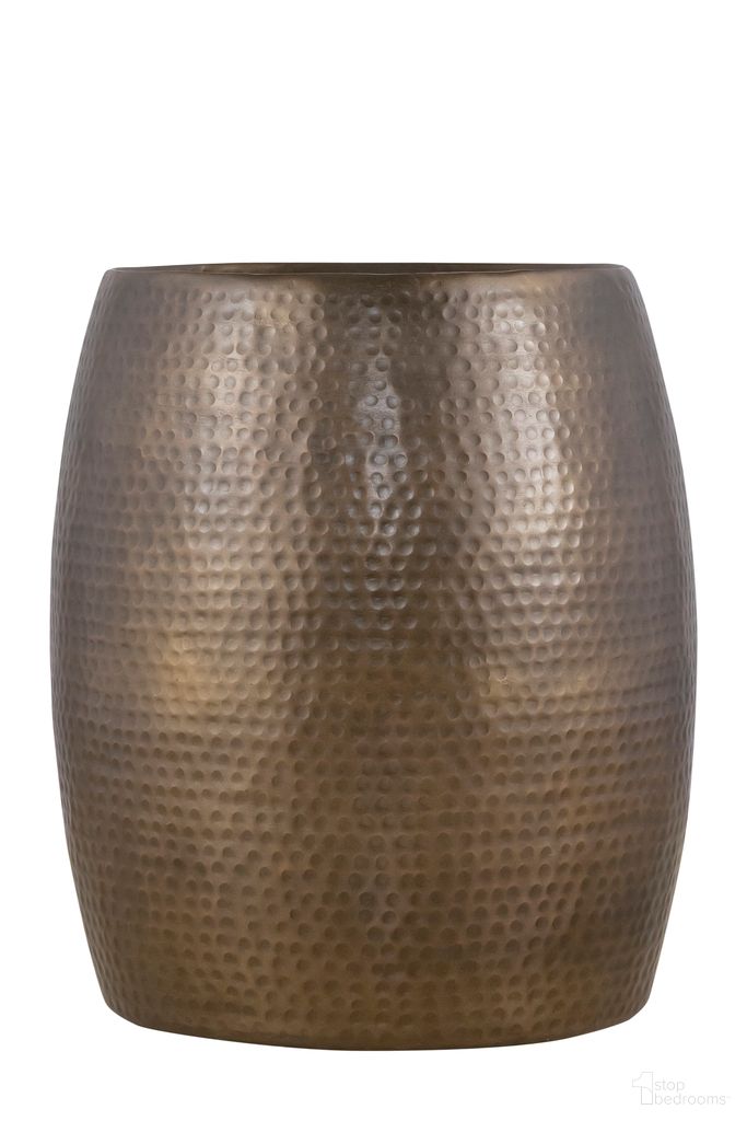 The appearance of 501 End Table In Gold designed by Galaxy Home Furnishings in the modern / contemporary interior design. This gold piece of furniture  was selected by 1StopBedrooms from 501 Collection to add a touch of cosiness and style into your home. Sku: 601955556293. Material: Metal.
