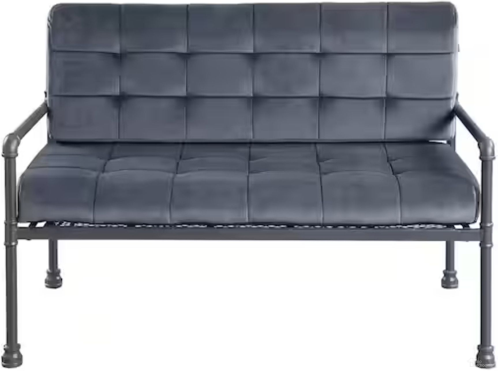 The appearance of 51 Inch Velvet Loveseat In Gray designed by Homeroots in the modern / contemporary interior design. This gray piece of furniture was selected by 1StopBedrooms from to add a touch of cosiness and style into your home. Sku: 515671. Material: Velvet.
