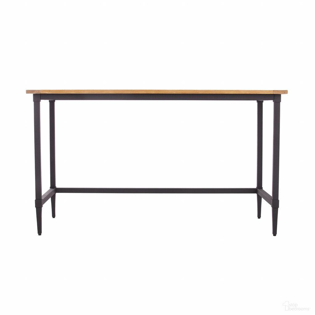The appearance of 53 Inch Writing Desk In Black and Natural designed by Homeroots in the modern / contemporary interior design. This black and natural piece of furniture was selected by 1StopBedrooms from to add a touch of cosiness and style into your home. Sku: 402059. Material: Wood.