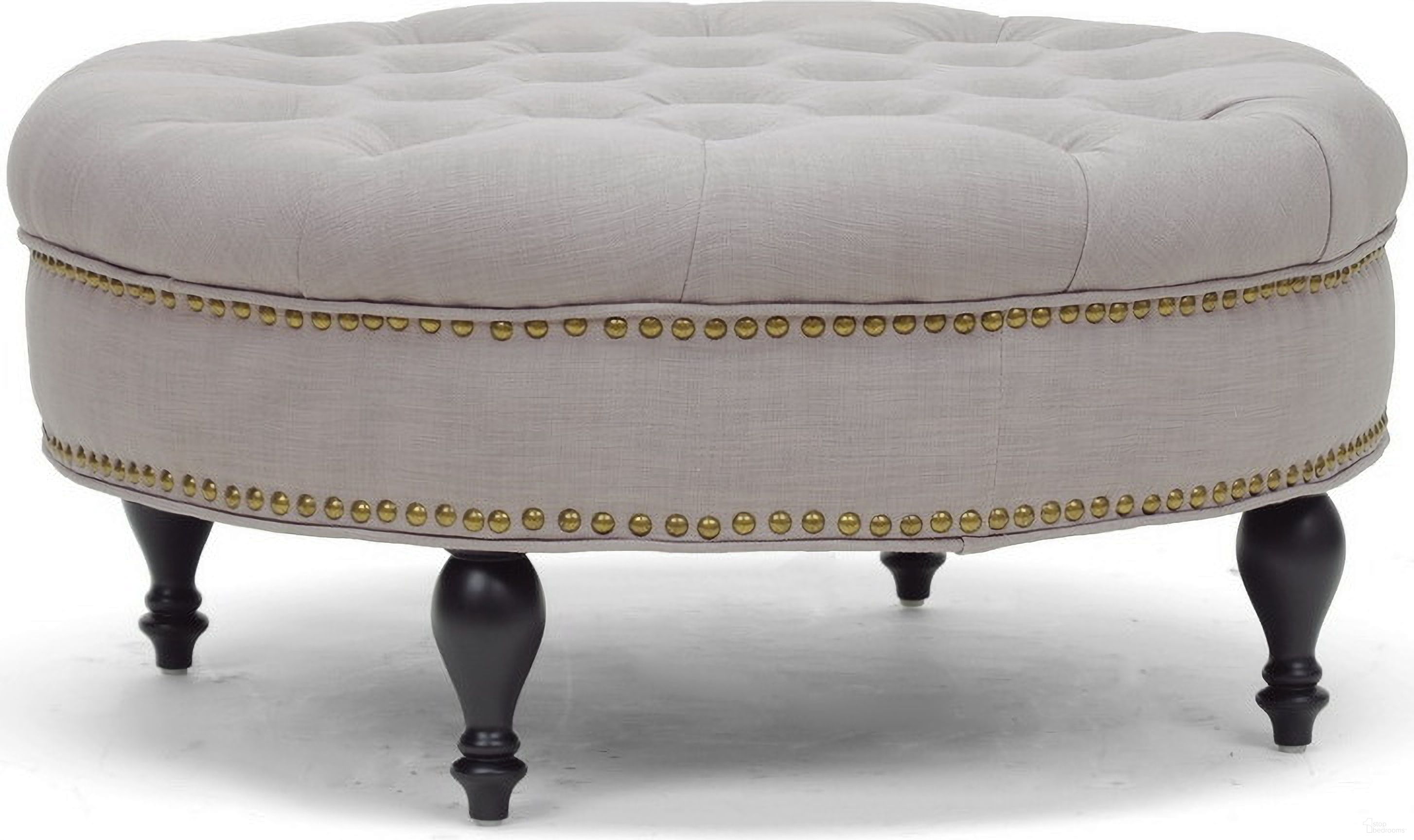 The appearance of Baxton Studio Palfrey Beige Linen Modern Tufted Ottoman designed by Baxton Studio in the transitional interior design. This beige piece of furniture  was selected by 1StopBedrooms from Palfrey Collection to add a touch of cosiness and style into your home. Sku: 531-Beige-OTTO. Material: Wood.