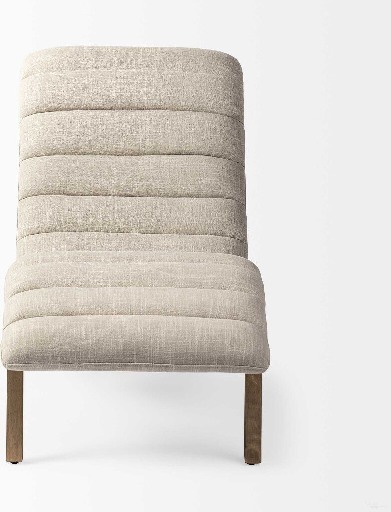 The appearance of 54 Inch Fabric Tufted Lounge Chair In Brown and Cream designed by Homeroots in the transitional interior design. This brown and cream piece of furniture was selected by 1StopBedrooms from to add a touch of cosiness and style into your home. Sku: 380186. Material: Fabric.