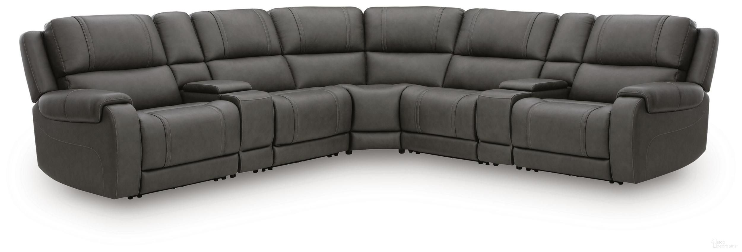 5Z - Pendley 7-Piece Power Reclining Sectional In Anchor