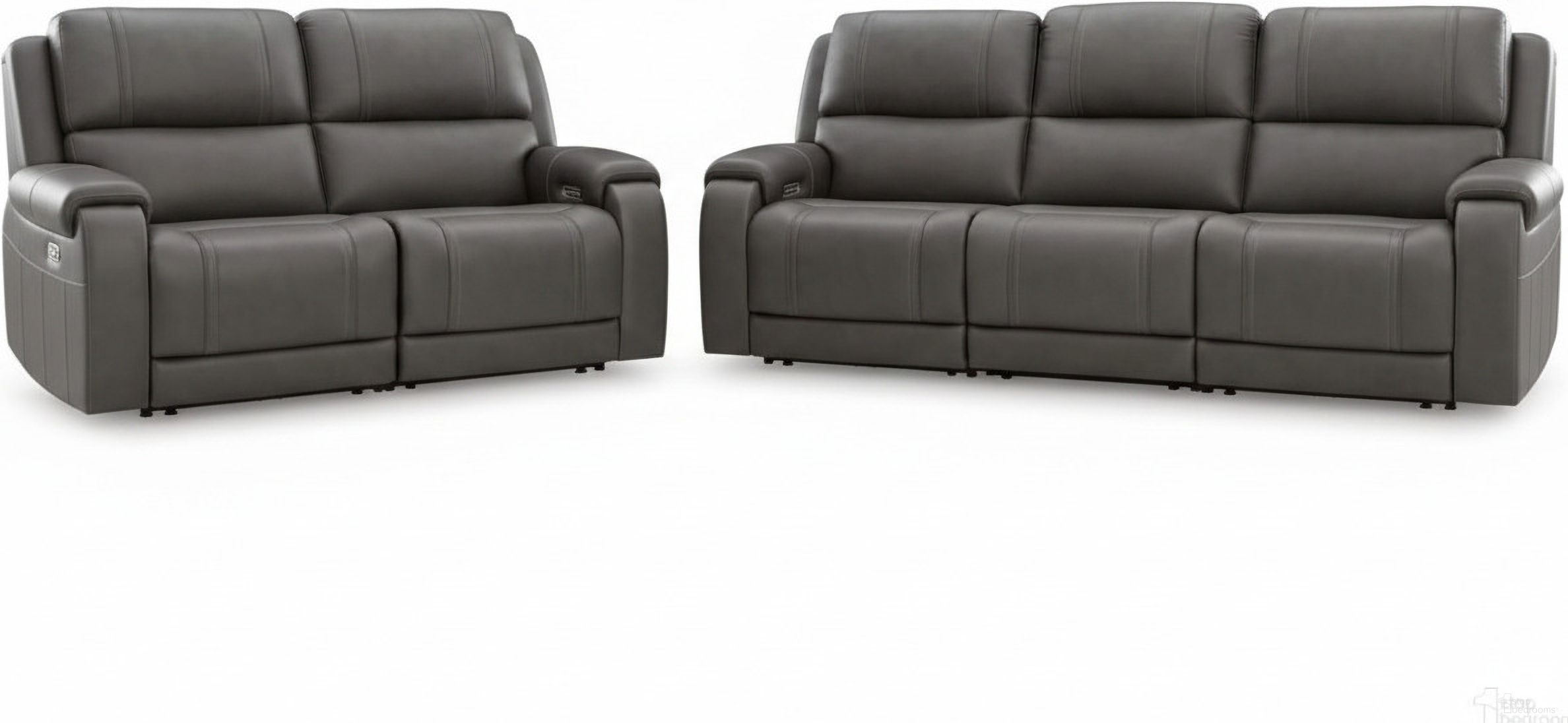 The appearance of 5Z - Pendley Power Reclining Living Room Set In Anchor designed by Signature Design by Ashley in the modern / contemporary interior design. This anchor piece of furniture was selected by 1StopBedrooms from 5Z - Pendley Collection to add a touch of cosiness and style into your home. Sku: NCU1260046;NCU1260058;NCU1260062;NCU1260058;NCU1260062. Material: Leather.