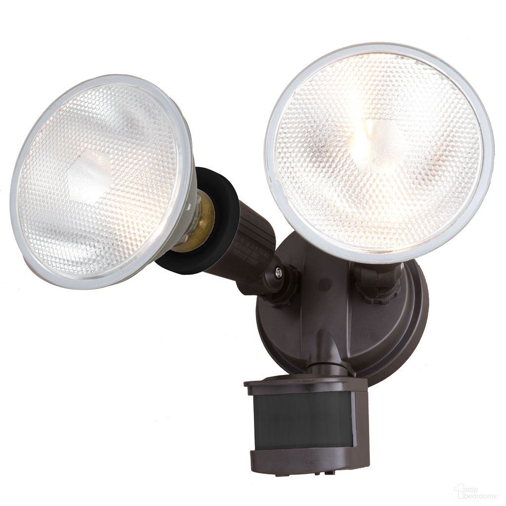 The appearance of 6.75 Inch 2 Light Outdoor Motion Sensor Security Flood Light In Bronze designed by Vaxcel in the transitional interior design. This bronze piece of furniture was selected by 1StopBedrooms from Outdoor Security Collection to add a touch of cosiness and style into your home. Sku: T0693. Material: Plastic.