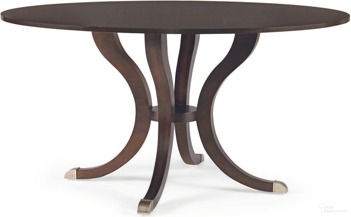 The appearance of 60 Inch Round Dining Table In Tribeca designed by Century Furniture in the transitional interior design. This tribeca piece of furniture was selected by 1StopBedrooms from Tribeca Collection to add a touch of cosiness and style into your home. Sku: 33H-306B;33H-306T. Table Base Style: Legs. Table Top Shape: Round. Size: 60". Material: Maple.