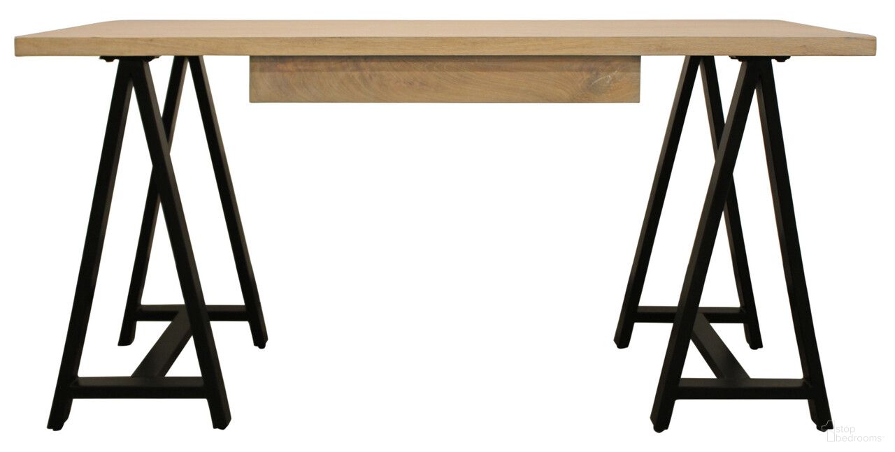 The appearance of 60 Inch Solid Wood Executive Desk In Ivory and Black designed by Homeroots in the transitional interior design. This ivory and black piece of furniture was selected by 1StopBedrooms from to add a touch of cosiness and style into your home. Sku: 489176. Material: Solid Wood.