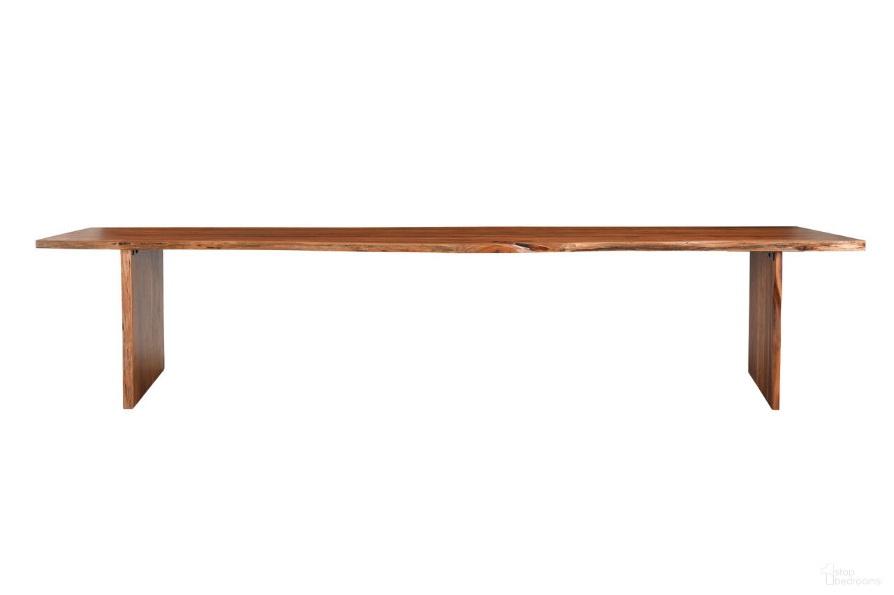 HomeRoots Live Edge Dining Bench
