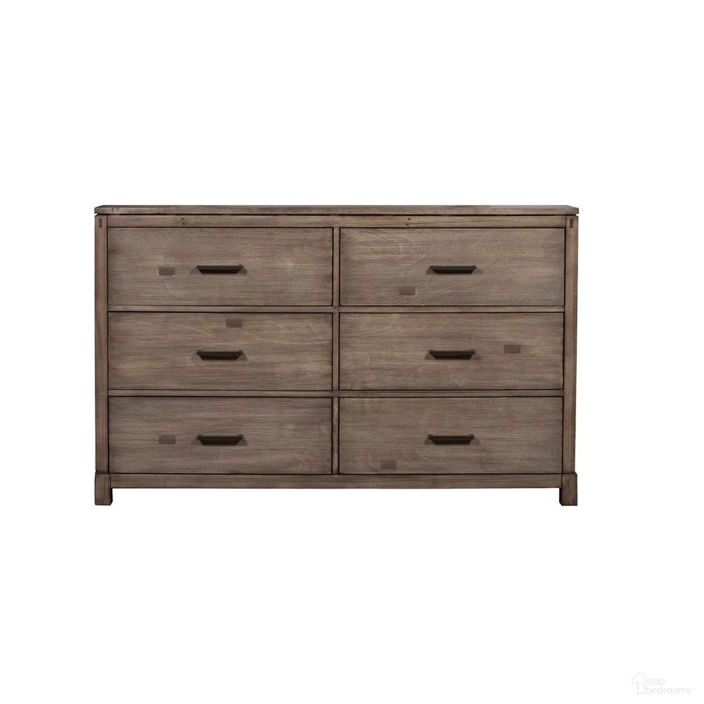 The appearance of 60 Inch Solid Wood Six Drawer Double Dresser In Gray designed by Homeroots in the modern / contemporary interior design. This gray piece of furniture was selected by 1StopBedrooms from to add a touch of cosiness and style into your home. Sku: 524110. Material: Solid Wood.