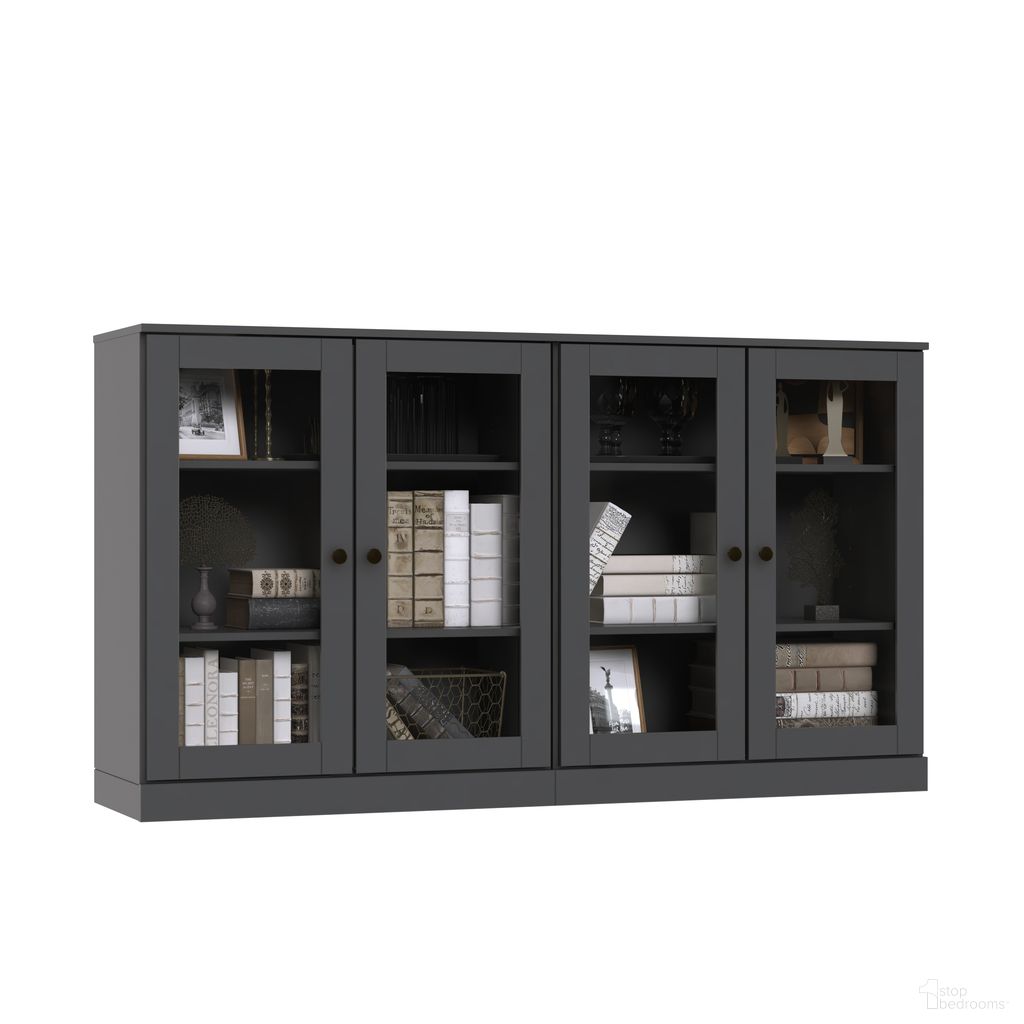 The appearance of 64 Inch Sideboard with Clear Glass Doors and Adjustable Shelves In Gray designed by Palace Imports in the modern / contemporary interior design. This gray piece of furniture was selected by 1StopBedrooms from to add a touch of cosiness and style into your home. Sku: 9715. Material: Solid Pine Wood.