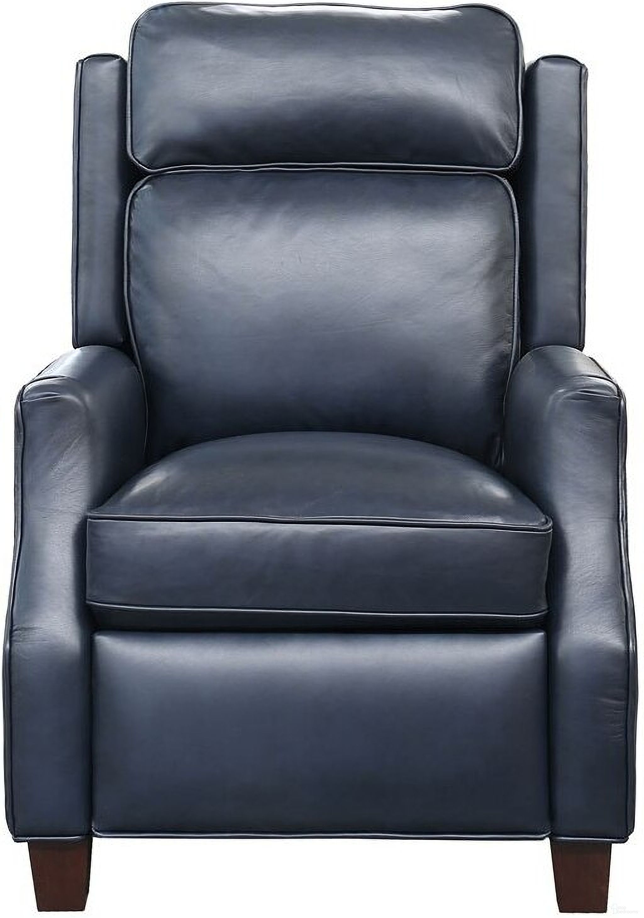 The appearance of Nixon Recliner (Blue) designed by BarcaLounger in the transitional interior design. This blue piece of furniture was selected by 1StopBedrooms from Nixon Collection to add a touch of cosiness and style into your home. Sku: 74582570047. Material: Leather.
