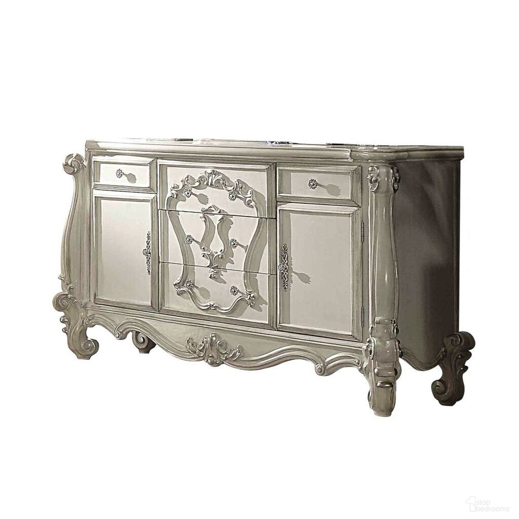 The appearance of 70 Inch Solid Wood Six Drawer Combo Dresser In Bone White designed by Homeroots in the transitional interior design. This bone white piece of furniture  was selected by 1StopBedrooms from  to add a touch of cosiness and style into your home. Sku: 374225. Material: Solid Wood.
