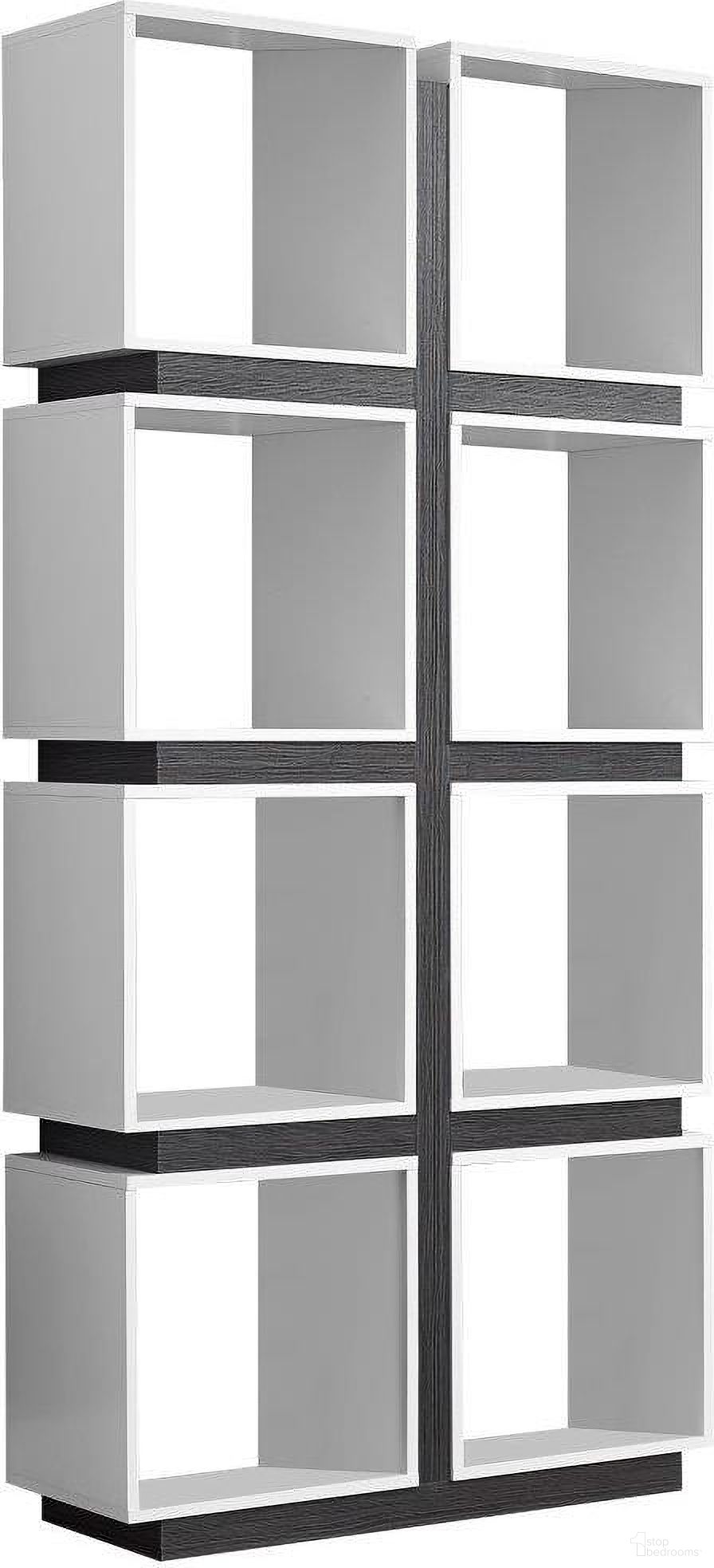 The appearance of 71 Inch White Bookcase designed by Monarch Specialties in the modern / contemporary interior design. This white piece of furniture  was selected by 1StopBedrooms from  to add a touch of cosiness and style into your home. Sku: I 7076. Material: MDF.