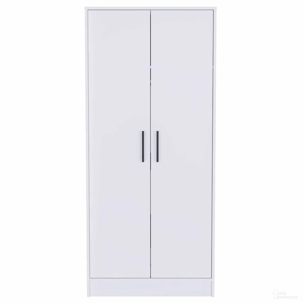 The appearance of 71 Inch Wood Two Door Single Drawer Combo Dresser In White designed by Homeroots in the transitional interior design. This white piece of furniture was selected by 1StopBedrooms from to add a touch of cosiness and style into your home. Sku: 403754. Material: Wood.