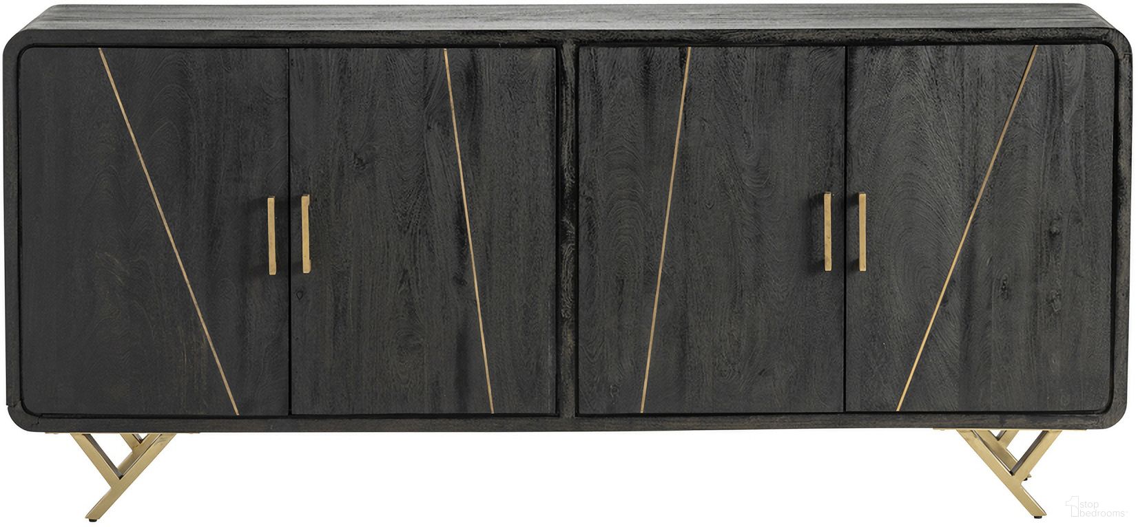 Crestview Collection Media Credenza - Thumbnail 4