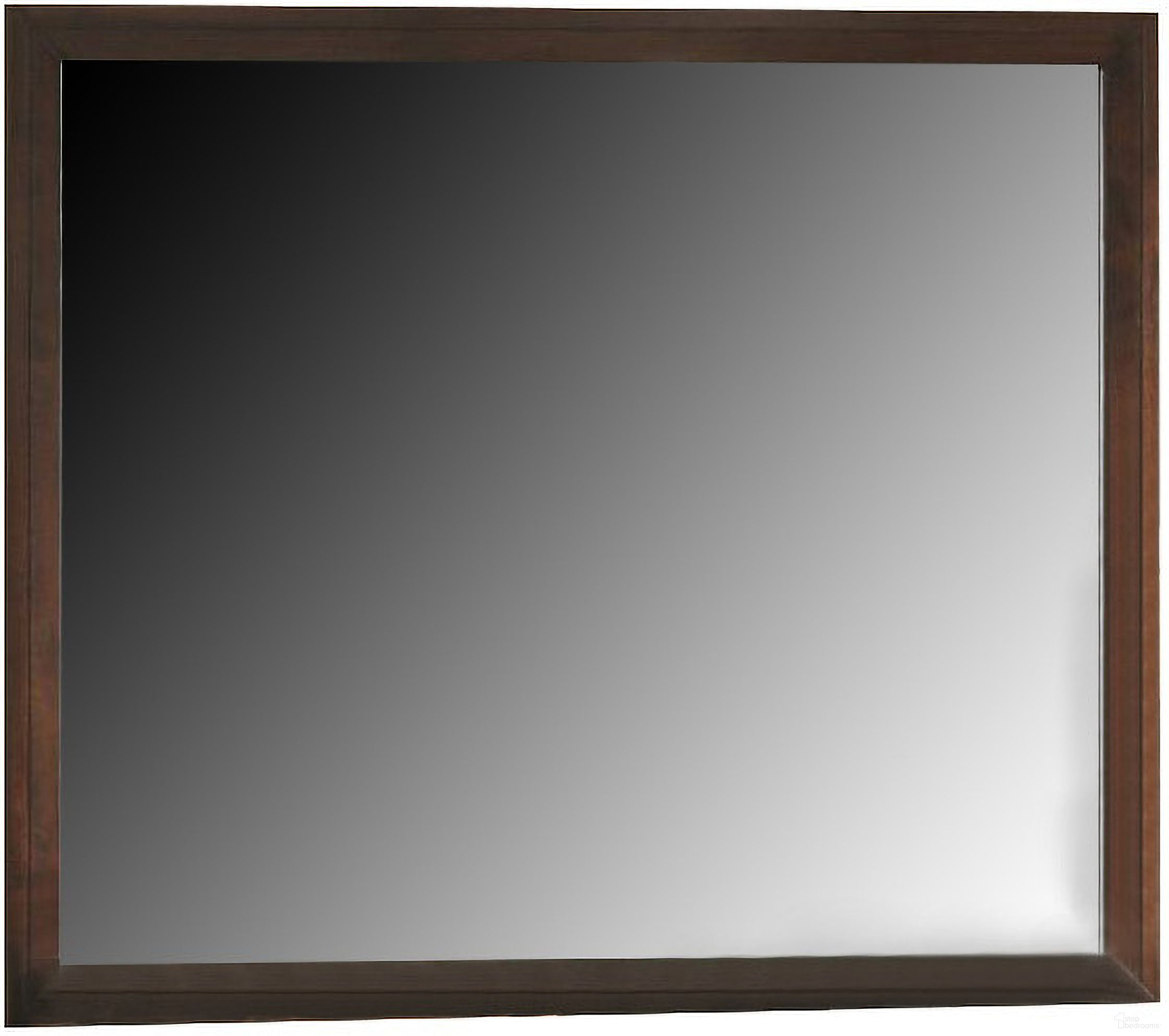 The appearance of Crown Mark Furniture Evan Dresser Mirror in Warm Brown designed by Crown Mark in the modern / contemporary interior design. This warm brown piece of furniture  was selected by 1StopBedrooms from Evan Collection to add a touch of cosiness and style into your home. Sku: B4700-11. Material: Wood.
