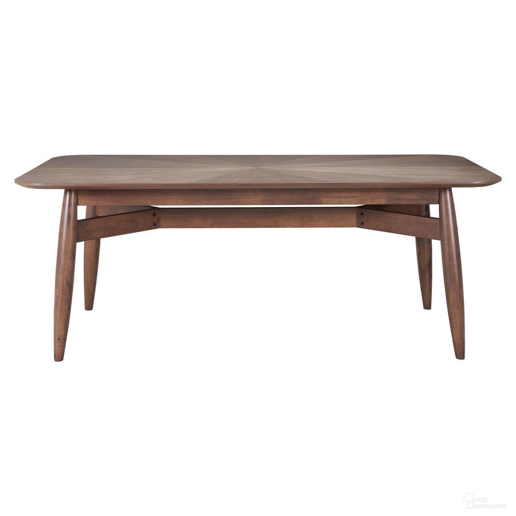 The appearance of 78 Inch Solid Wood Dining Table In Espresso designed by Homeroots in the transitional interior design. This espresso piece of furniture  was selected by 1StopBedrooms from  to add a touch of cosiness and style into your home. Sku: 632706. Table Base Style: Trestle. Table Top Shape: Rectangular. Size: 40" x 78". Material: Solid Wood.
