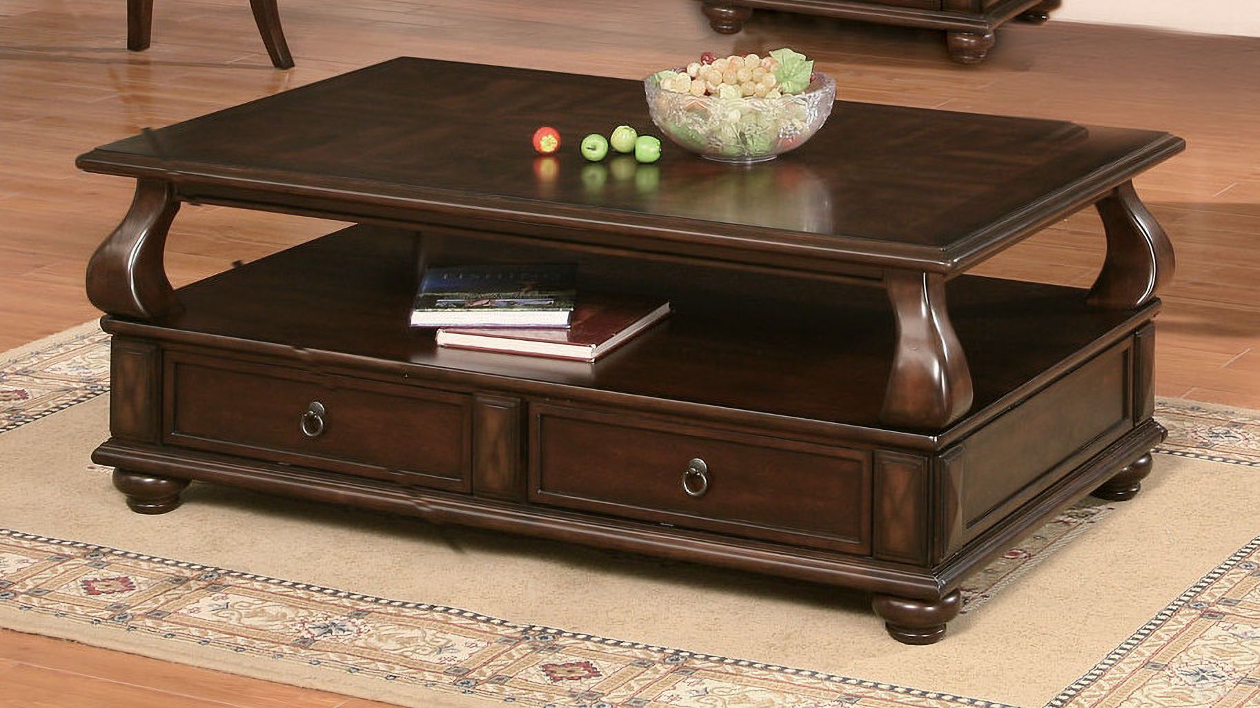 The appearance of Acme Amado Coffee Table in Espresso designed by ACME in the transitional interior design. This brown piece of furniture was selected by 1StopBedrooms from Amado Collection to add a touch of cosiness and style into your home. Sku: 80010. Material: Wood.