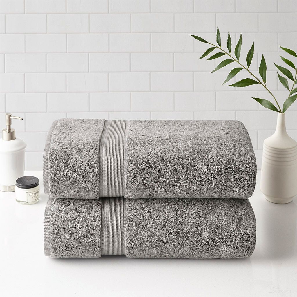 The appearance of 800gsm Ultra-Soft Cotton Absorbent 2 Piece Towel Set In Silver designed by Olliix in the transitional interior design. This silver piece of furniture was selected by 1StopBedrooms from 800gsm Collection to add a touch of cosiness and style into your home. Sku: MPS73-431. Material: Cotton.