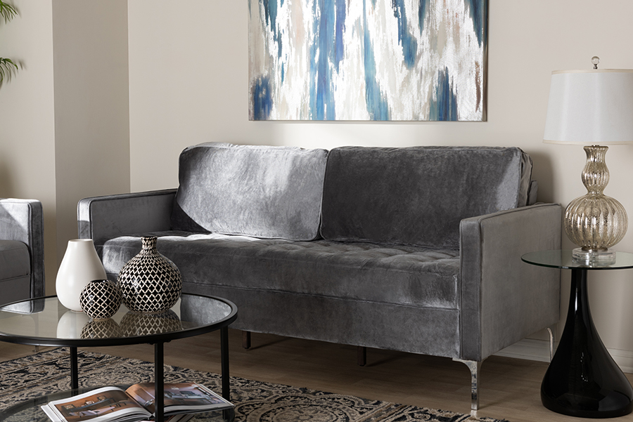 Adelfour Grey Sofa
