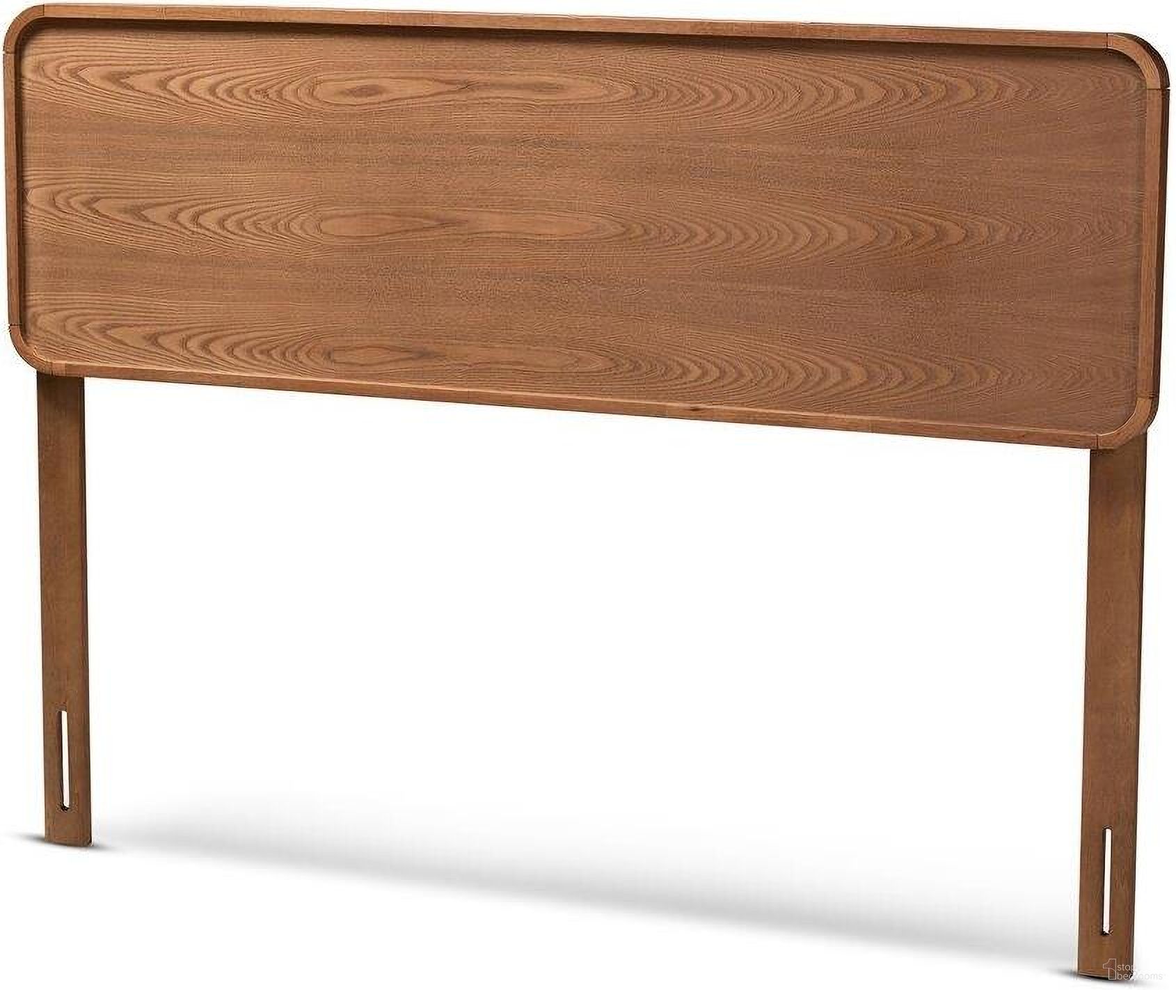The appearance of Baxton Studio Mailene Mid-Century Modern Walnut Brown Finished Wood Queen Size Headboard designed by Baxton Studio in the transitional interior design. This ash walnut piece of furniture  was selected by 1StopBedrooms from Mailene Collection to add a touch of cosiness and style into your home. Sku: MG3000P-Ash Walnut-HB-Queen. Bed Size: Queen. Material: Rubberwood.