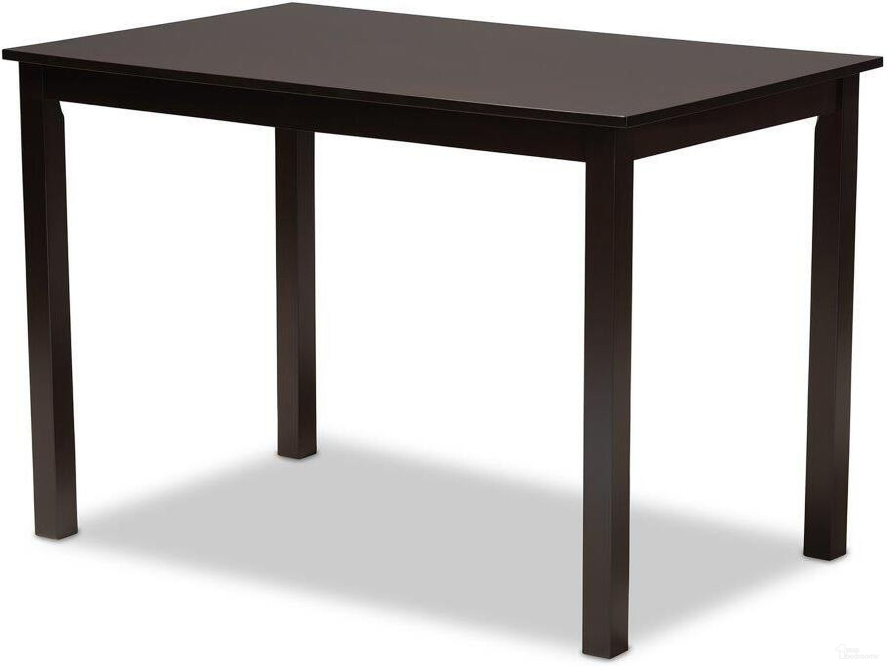 The appearance of Baxton Studio Cherese Modern and Contemporary Grey Fabric Upholstered Espresso Brown Finished 5-Piece Wood Dining Set designed by Baxton Studio in the modern / contemporary interior design. This gray piece of furniture  was selected by 1StopBedrooms from Cherese Collection to add a touch of cosiness and style into your home. Sku: RH334C-Grey/Dark Brown-5PC Dining Set. Material: Rubberwood.