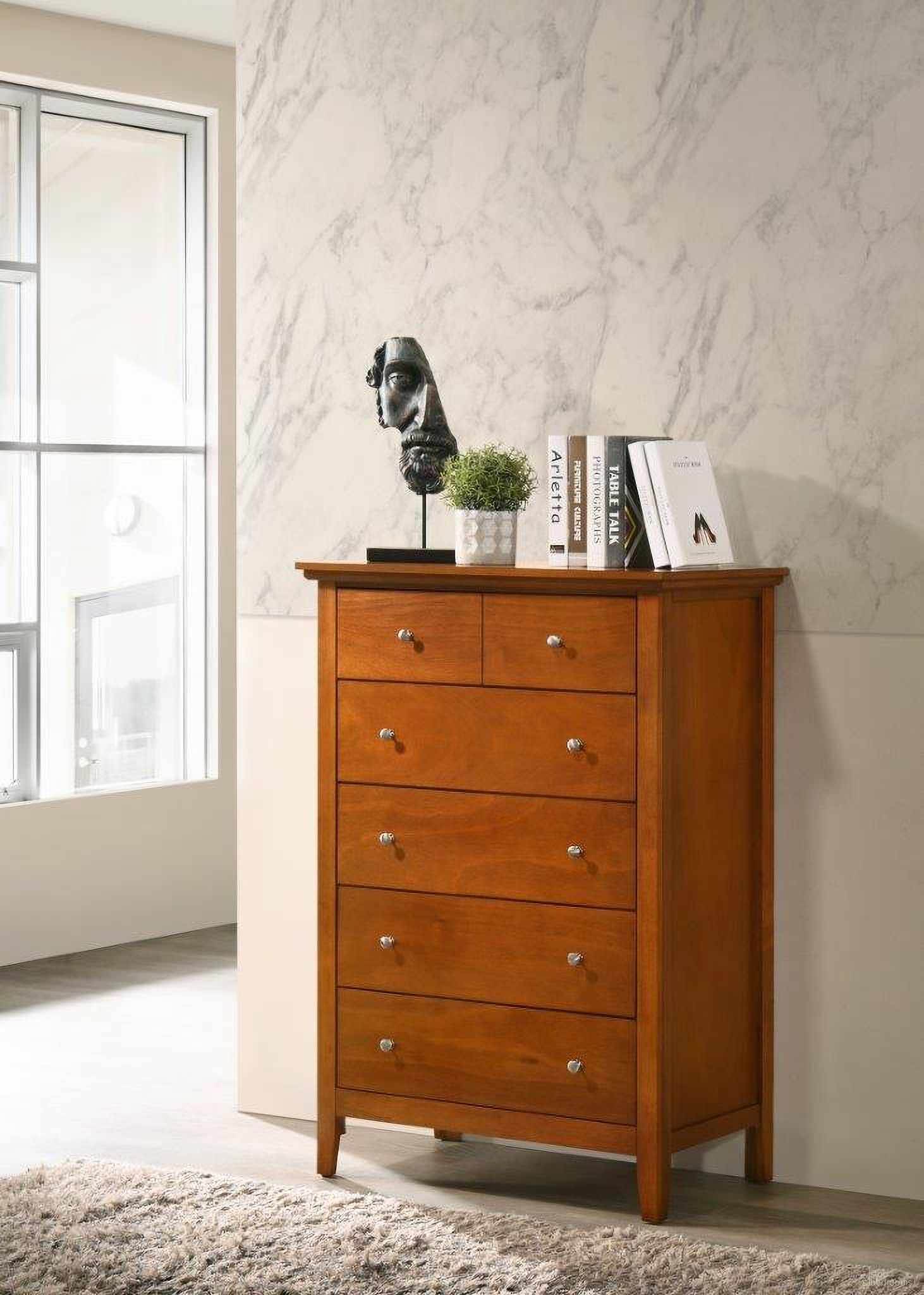 Glory Furniture Hammond Chest, Oak