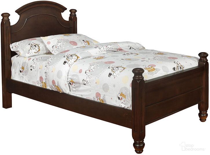 The appearance of G5950 Youth Low Post Bed (Twin) designed by Glory in the traditional interior design. This cappuccino piece of furniture was selected by 1StopBedrooms from G59 Collection to add a touch of cosiness and style into your home. Sku: G5950A-TB Box 1;G5950A-TB Box 2;G5950A-TB Box 3. Bed Type: Poster Bed. Material: Wood. Bed Size: Twin.