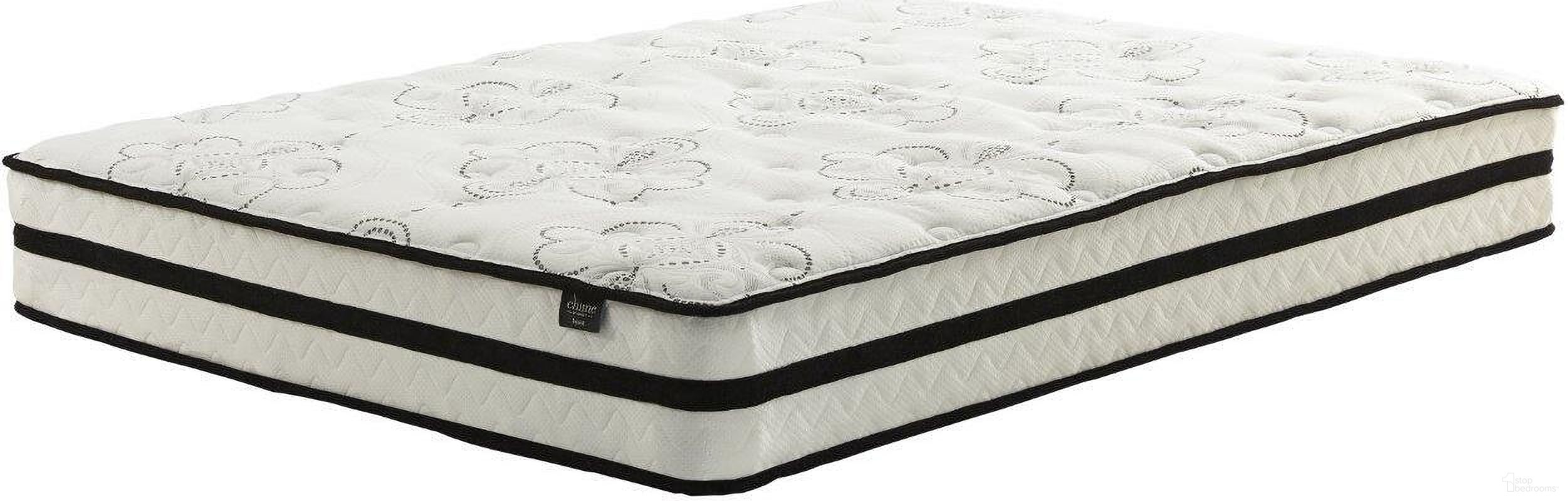 The appearance of Chime 10" Hybrid White King Mattress designed by Signature Design by Ashley in the traditional interior design. This white piece of furniture was selected by 1StopBedrooms from Chime Collection to add a touch of cosiness and style into your home. Sku: M69641. Material: Fabric. Bed Size: King. Mattress Size: King. Comfort Level: Firm. Mattress Top: Tight Top. Mattress Type: Hybrid. Mattress Thickness: 10". Comfort Level: Medium.