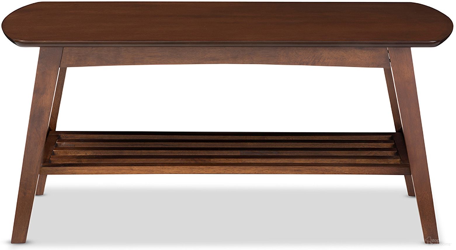 The appearance of Baxton Studio Sacramento Mid-Century Modern Scandinavian Style Dark Walnut Coffee Table designed by Baxton Studio in the modern / contemporary interior design. This walnut piece of furniture was selected by 1StopBedrooms from Sacramento Collection to add a touch of cosiness and style into your home. Sku: RT295A-OCC. Material: Solid Rubberwood.