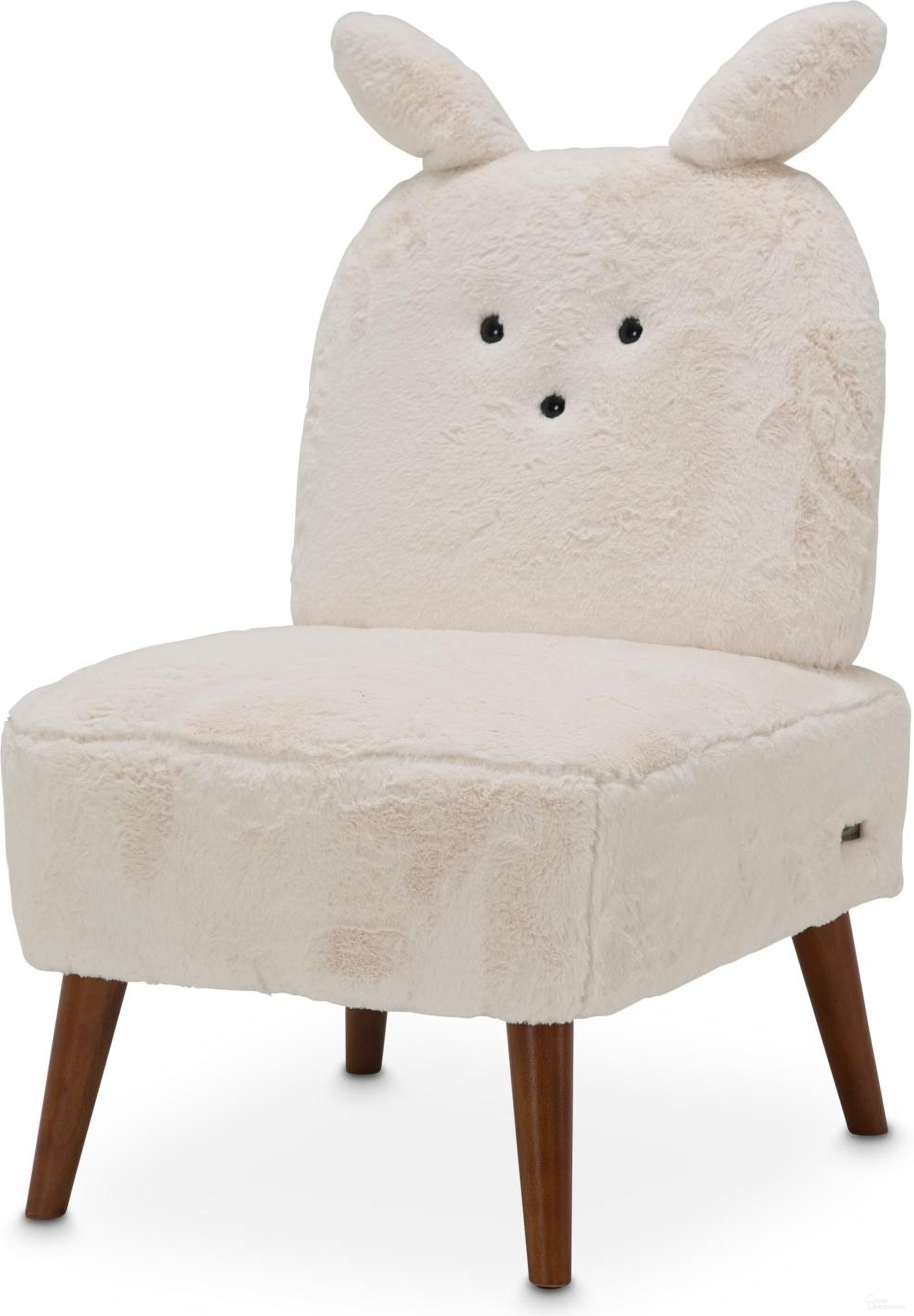 The appearance of A La Carte Silicon Babies Bunny Accent Chair designed by Michael Amini in the transitional interior design. This white piece of furniture was selected by 1StopBedrooms from A La Carte Collection to add a touch of cosiness and style into your home. Sku: KIA-BUNN830-PWD-45.