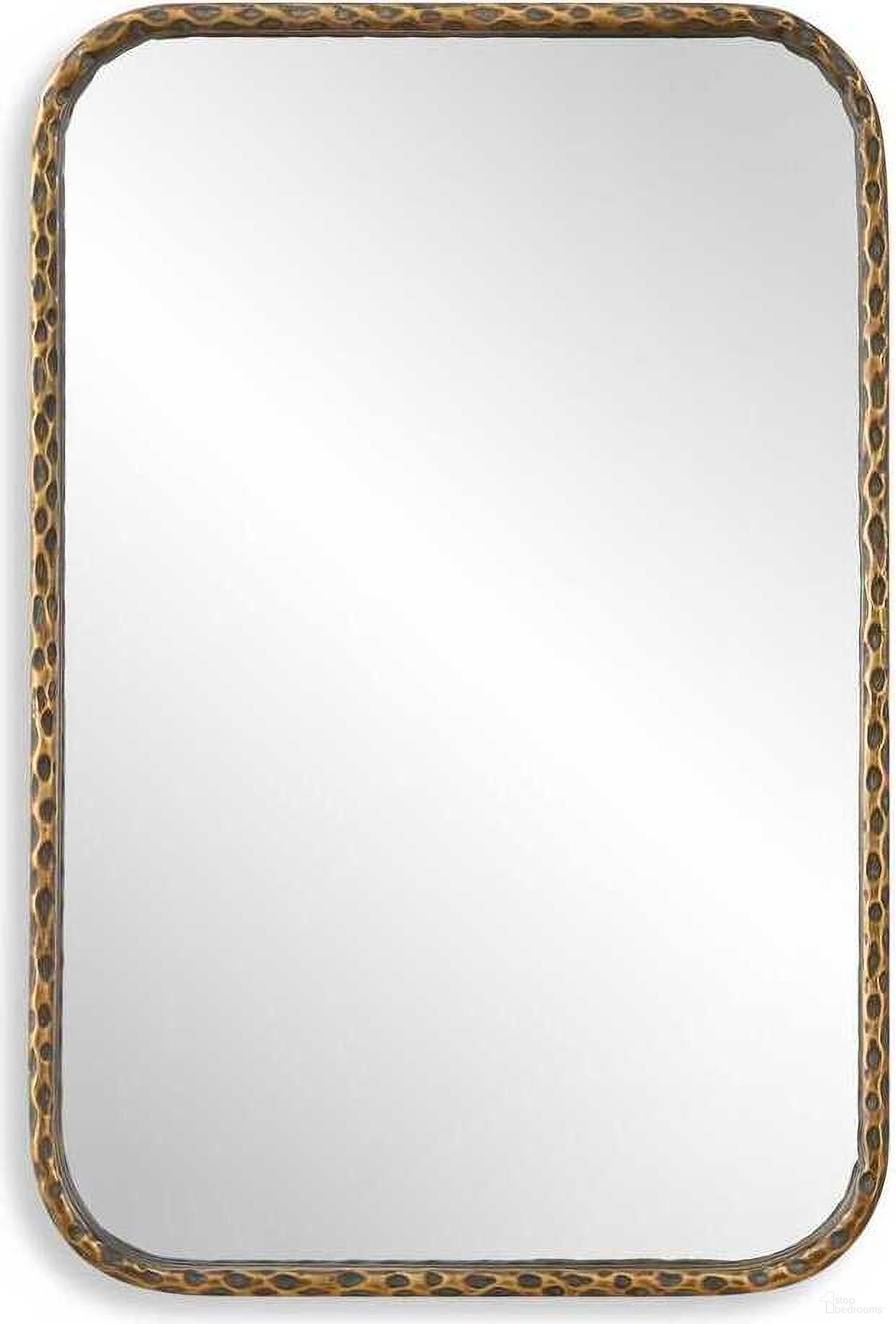 The appearance of A Little Knotty Vanity Mirror In Bronze designed by Uttermost in the modern / contemporary interior design. This bronze piece of furniture  was selected by 1StopBedrooms from A Little Knotty Collection to add a touch of cosiness and style into your home. Sku: 09996. Material: Mirror.