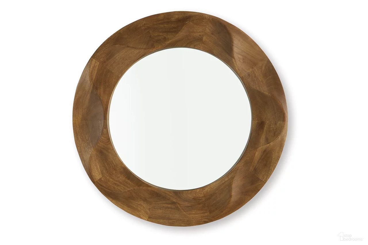Aajon Accent Mirror In Brown