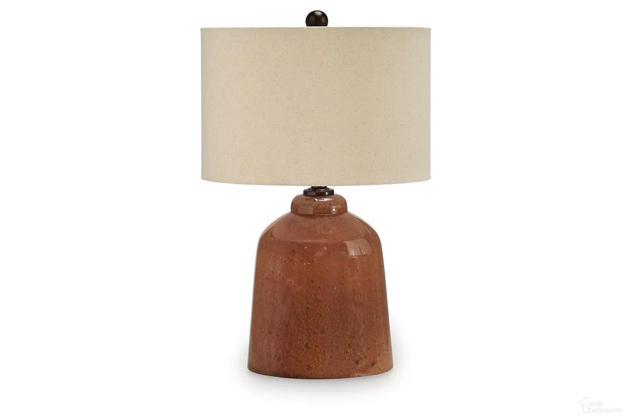 Aaleahya Table Lamp In Rust
