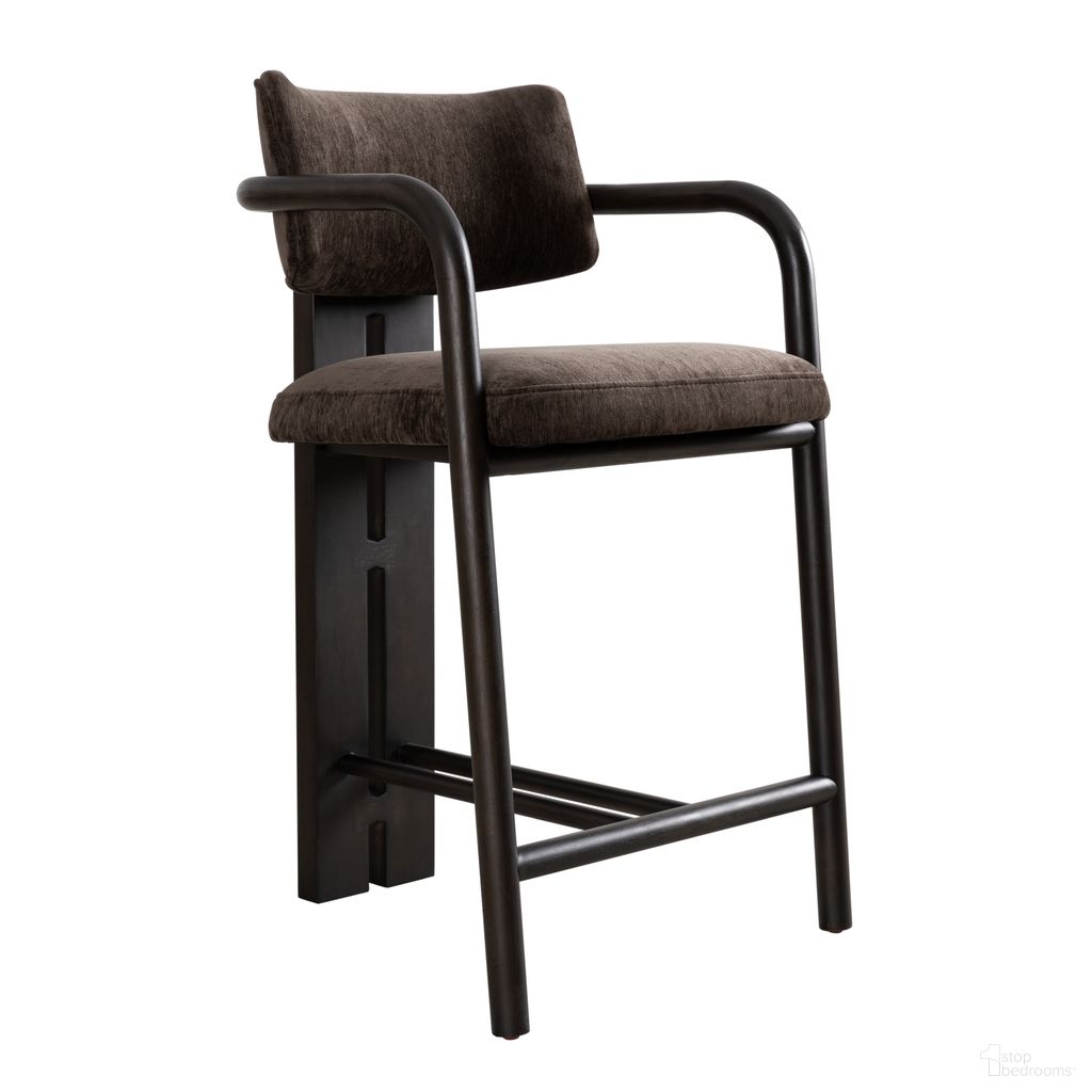The appearance of Aaliyah 26 Inch Counter Height Barstool Set of 3 In Brindle Brown and Espresso designed by Armen Living in the modern / contemporary interior design. This brindle brown and espresso piece of furniture was selected by 1StopBedrooms from Aaliyah Collection to add a touch of cosiness and style into your home. Sku: LCAABAESBD26;LCAABAESBD26;LCAABAESBD26. Material: Polyester.