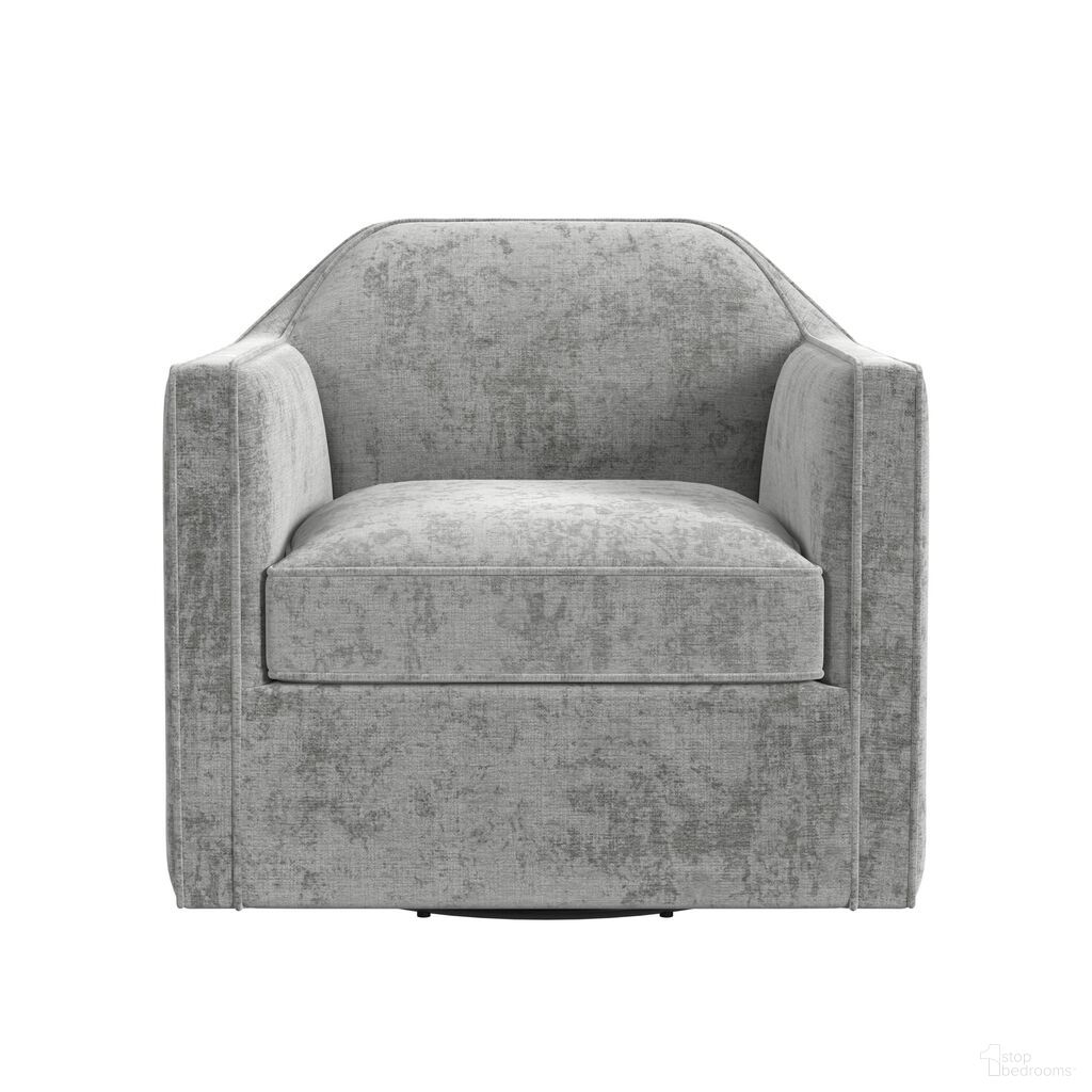 Aaron Swivel Chair In Beamer Cement