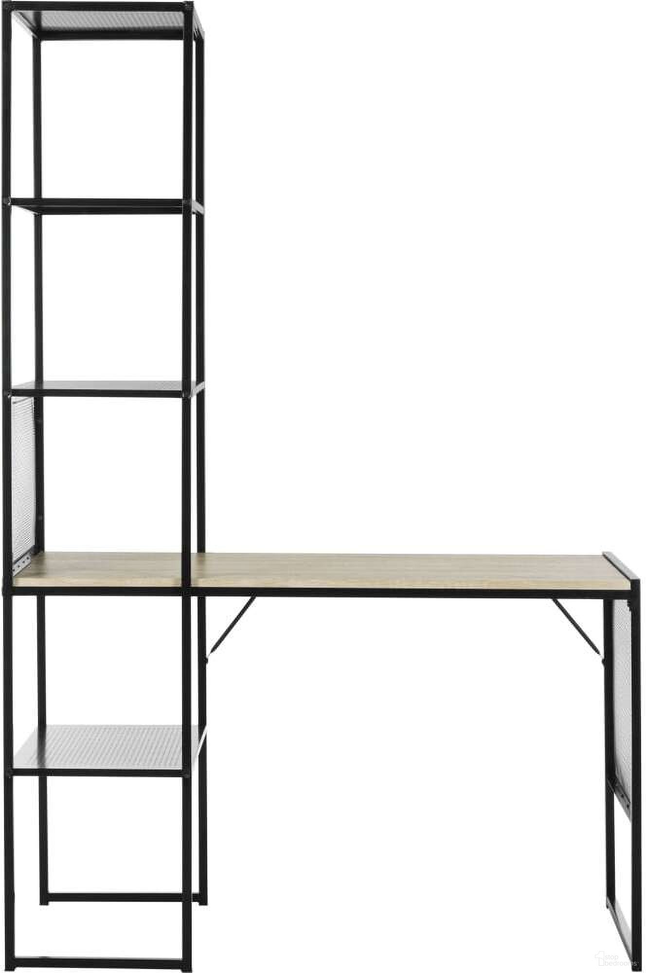 The appearance of Aba Black 46 Inch Corner Writing Desk with Storage designed by Safavieh in the modern / contemporary interior design. This black piece of furniture was selected by 1StopBedrooms from Safavieh FOX Collection to add a touch of cosiness and style into your home. Sku: FOX2221A. Material: Iron.