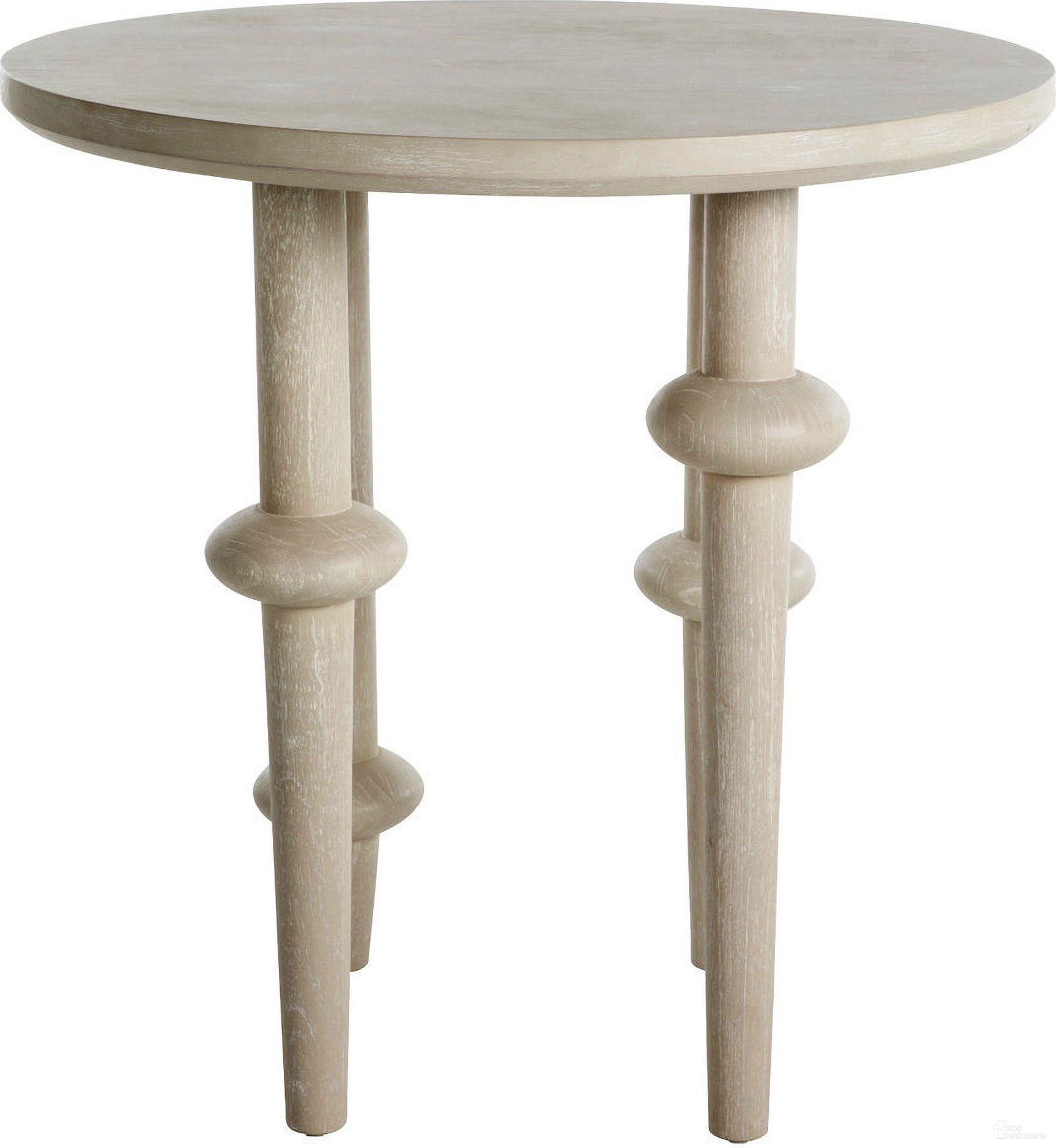 The appearance of Aba Side Table In Cerused White designed by Gabby in the transitional interior design. This cerused white piece of furniture  was selected by 1StopBedrooms from Aba Collection to add a touch of cosiness and style into your home. Sku: SCH-170165. Material: Mindi Veneer.
