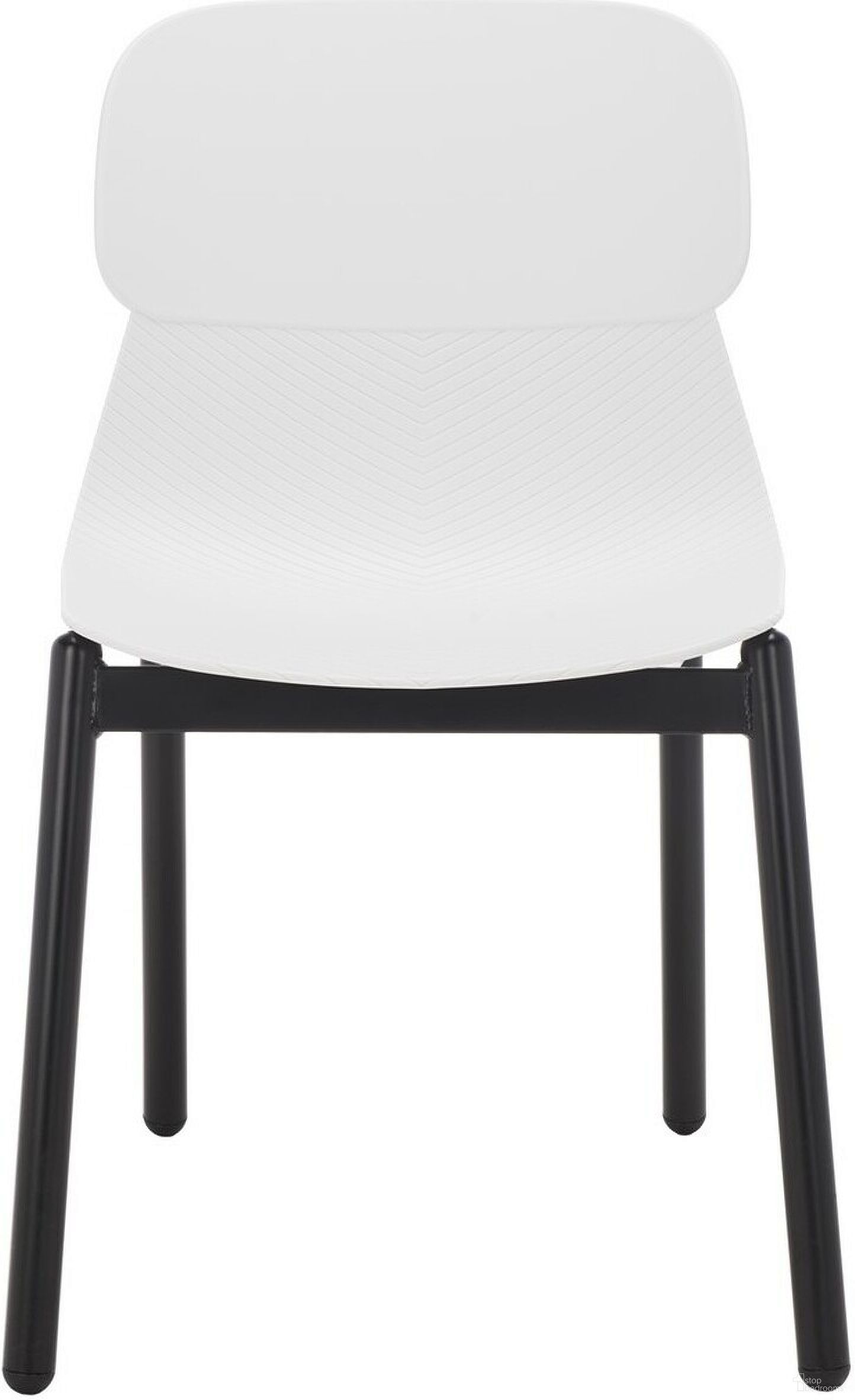 The appearance of Abbie Molded Plastic Dining Chair Set of 2 In White/Black designed by Safavieh Couture in the transitional interior design. This white/black piece of furniture was selected by 1StopBedrooms from Abbie Collection to add a touch of cosiness and style into your home. Sku: SFV6900A-SET2. Material: Plastic. Chair Type: Side Chair.